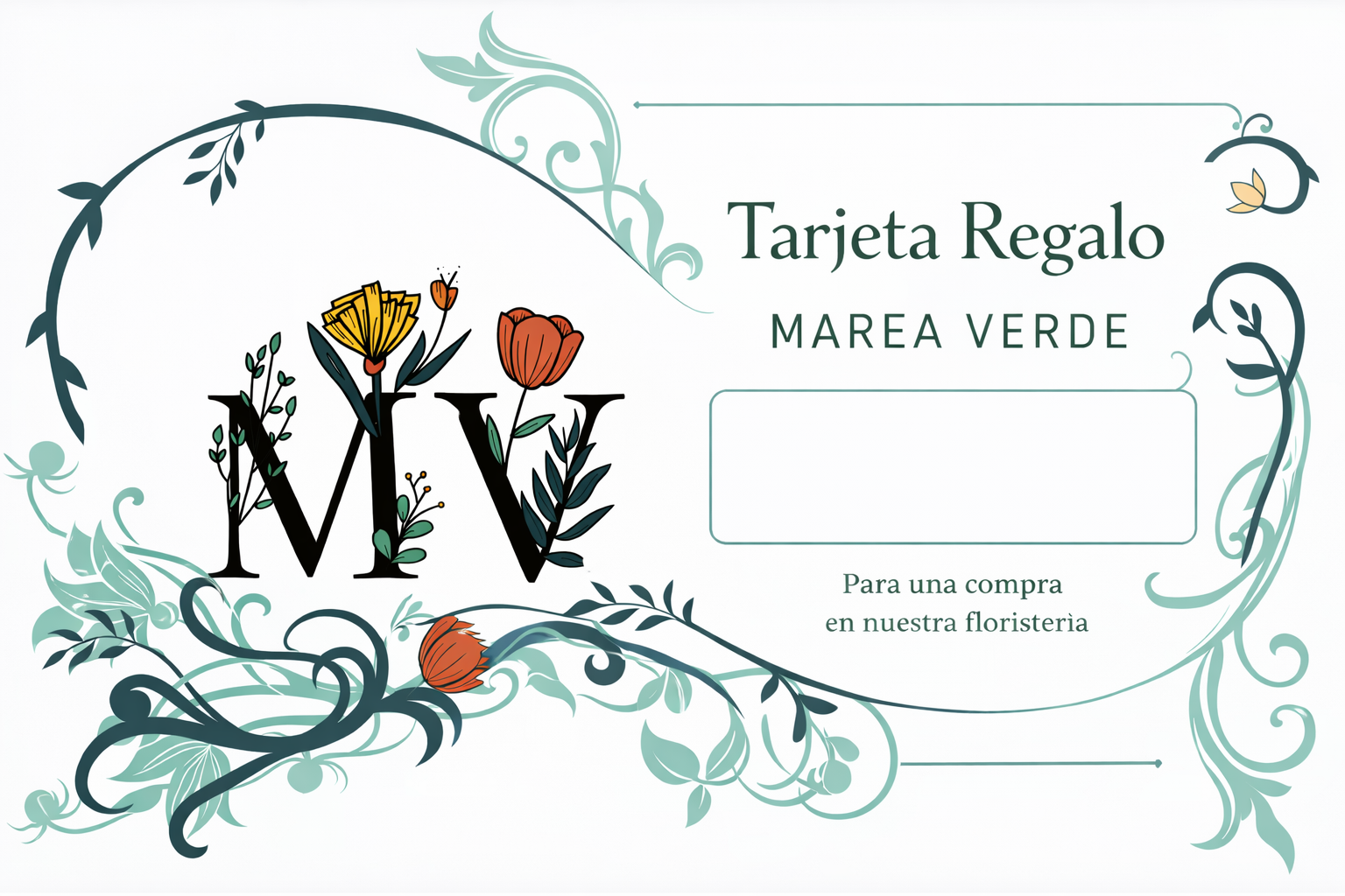 Tarjeta Regalo Marea Verde